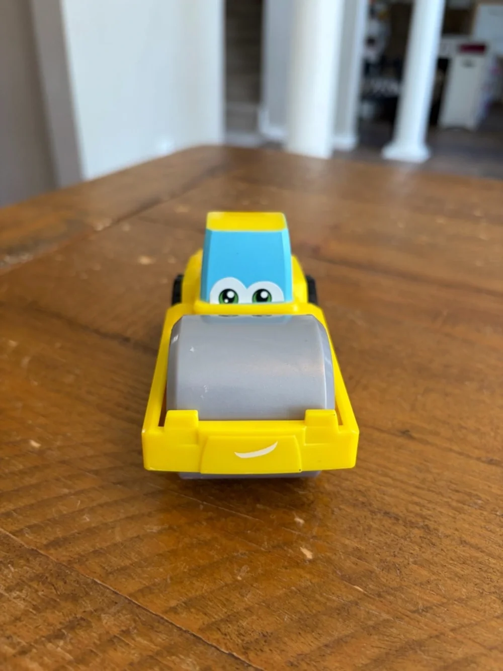 Tonka Yellow Steamroller Construction Vehicle Hasbro Toy